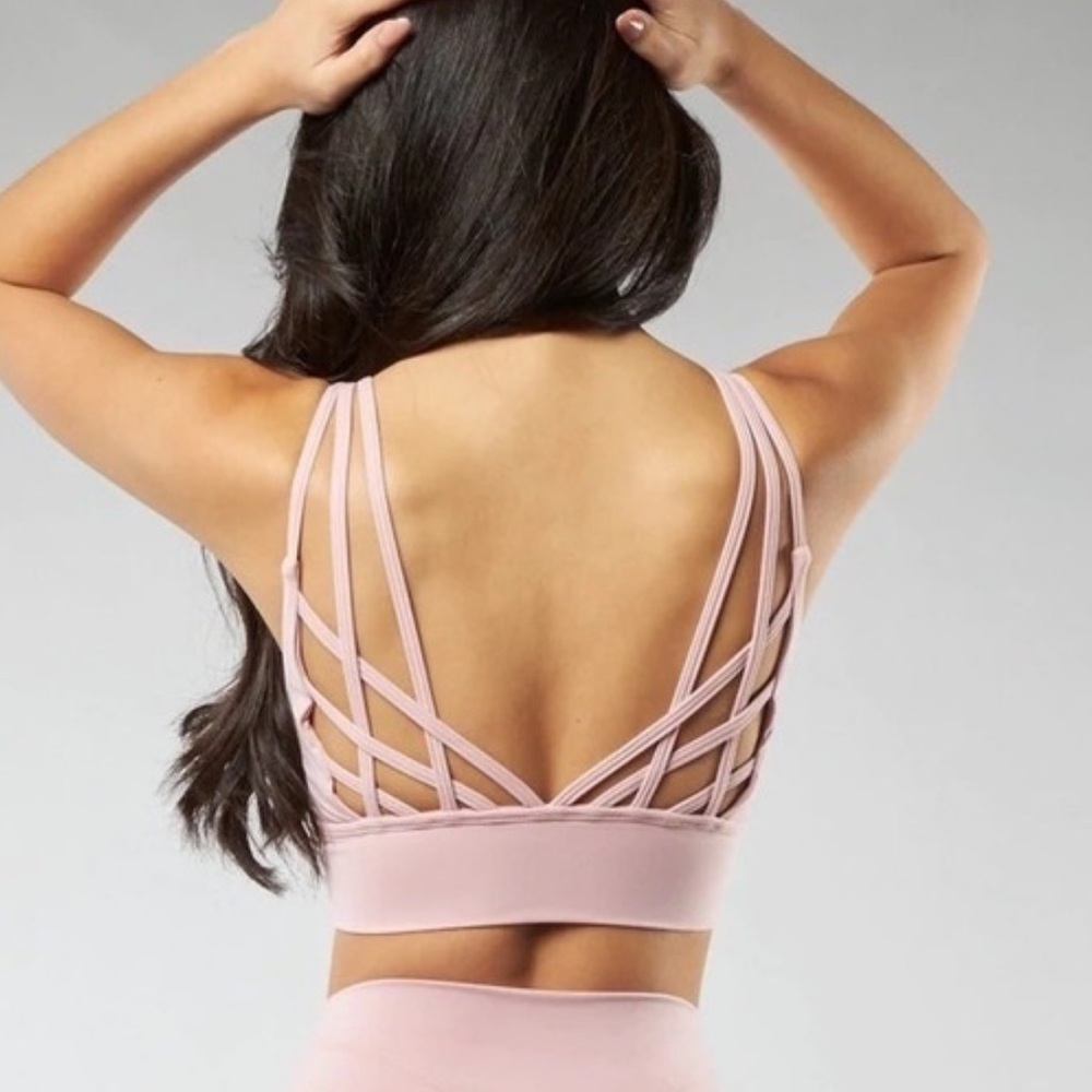 BUFFBUNNY MONARCH SPORTS BRA- DESERT PINK XL